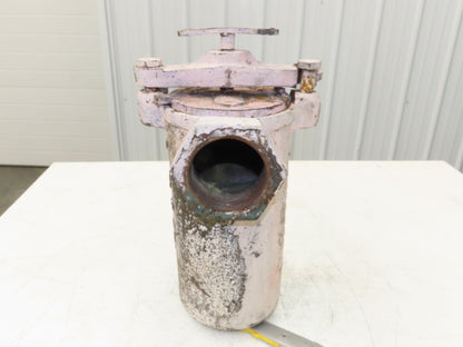 Hayward Model 72 Simplex 3" NPT Inline Basket Strainer Cast Iron  -No Basket