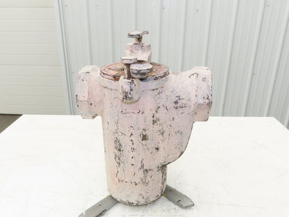 Hayward Model 72 Simplex 3" NPT Inline Basket Strainer Cast Iron  -No Basket