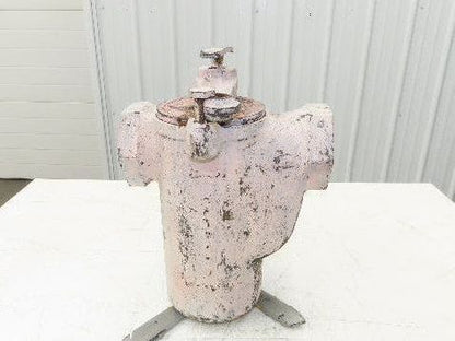 Hayward Model 72 Simplex 3" NPT Inline Basket Strainer Cast Iron  -No Basket