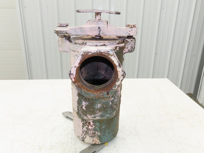 Hayward Model 72 Simplex 3" NPT Inline Basket Strainer Cast Iron  -No Basket