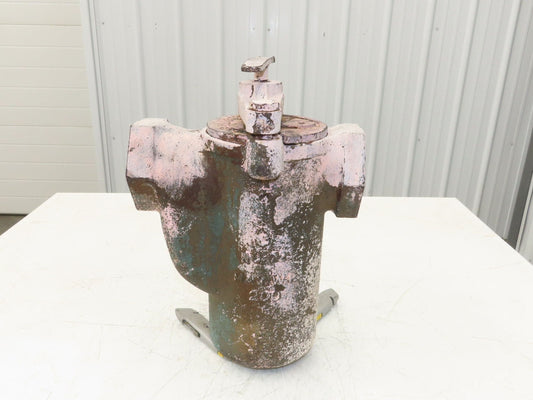 Hayward Model 72 Simplex 3" NPT Inline Basket Strainer Cast Iron  -No Basket