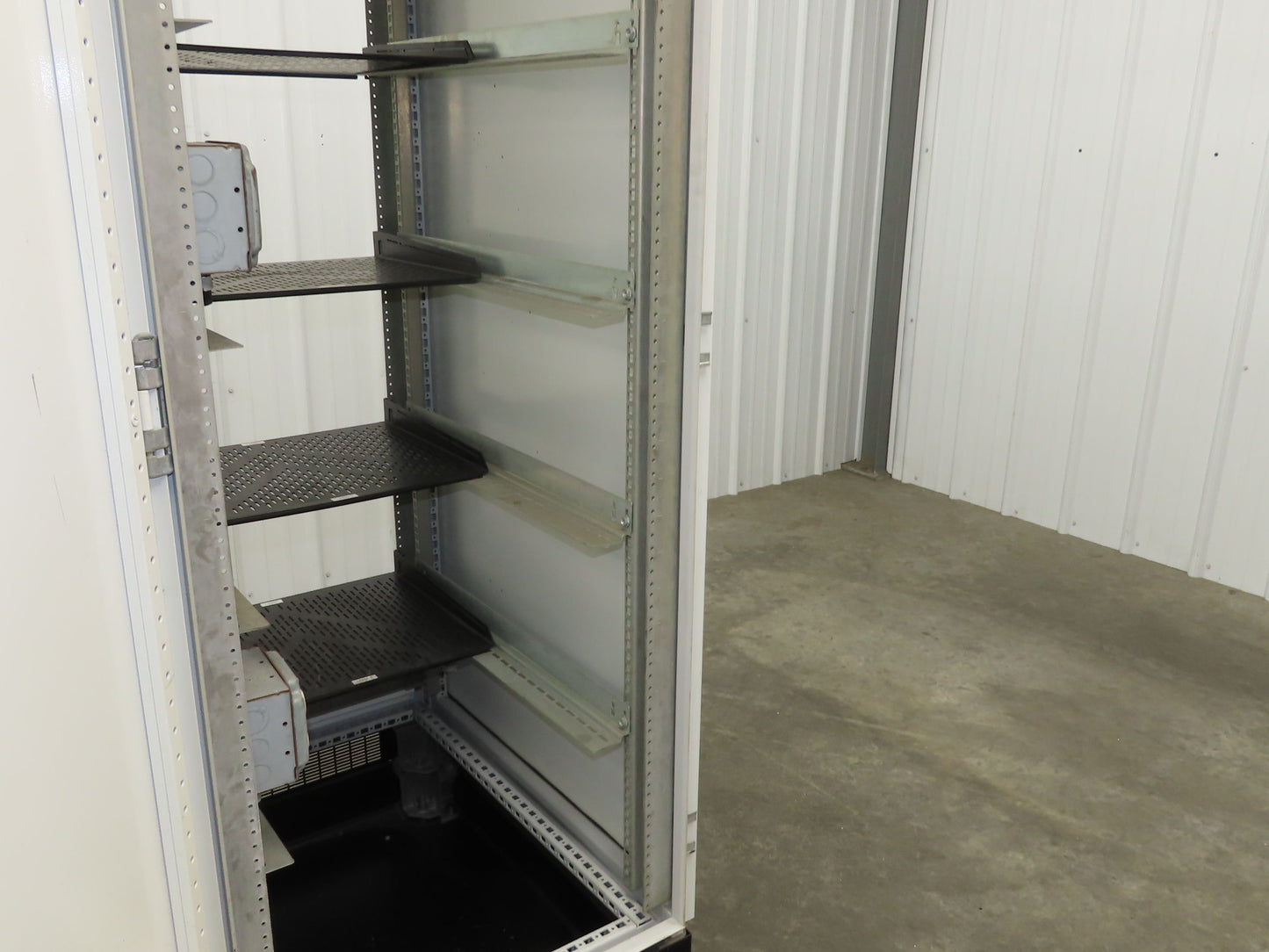 Hoffman Electrical Enclosure Server Rack Cabinet 19" ID Wide Air Cooled 76" H