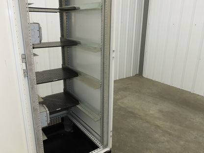 Hoffman Electrical Enclosure Server Rack Cabinet 19" ID Wide Air Cooled 76" H