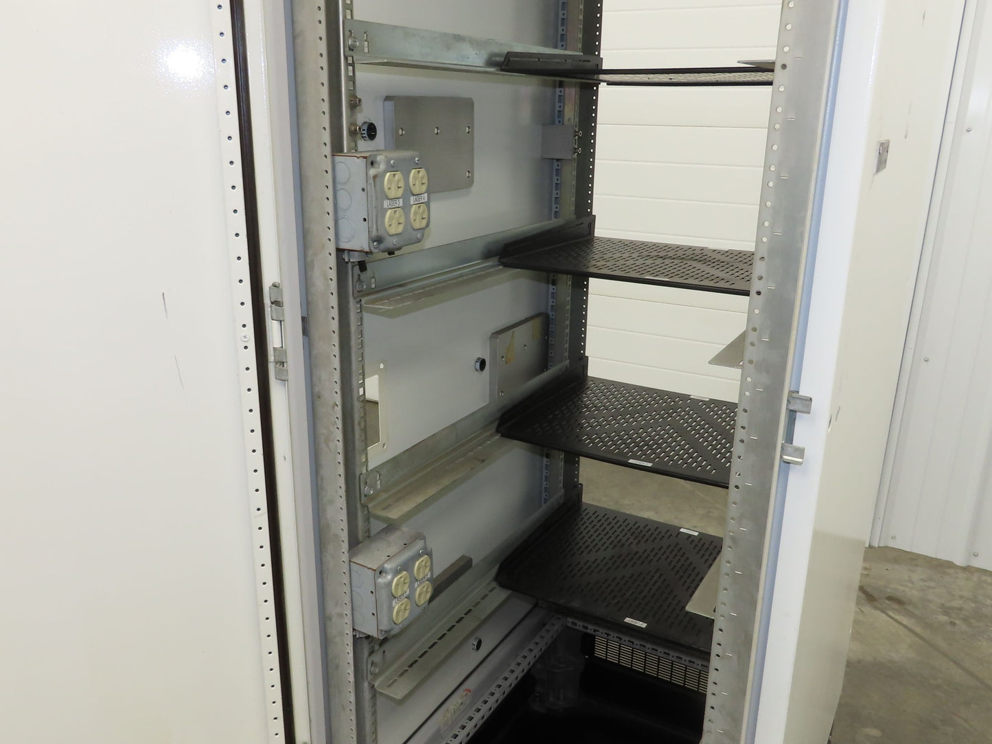 Hoffman Electrical Enclosure Server Rack Cabinet 19" ID Wide Air Cooled 76" H