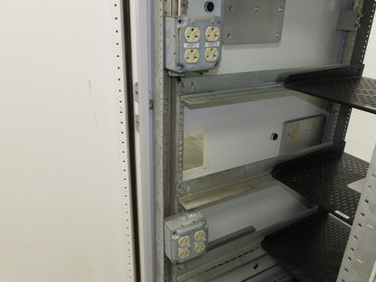 Hoffman Electrical Enclosure Server Rack Cabinet 19" ID Wide Air Cooled 76" H