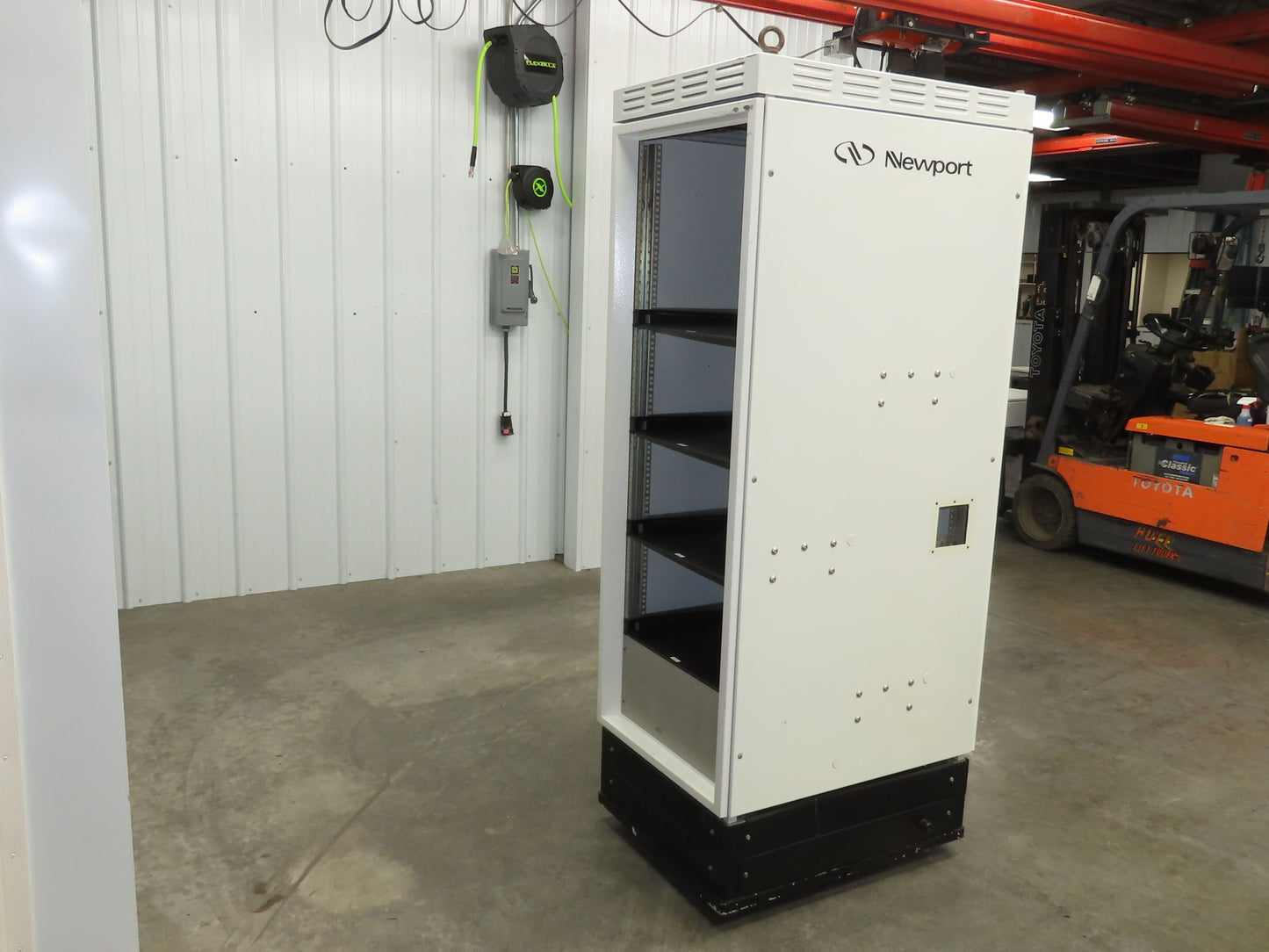 Hoffman Electrical Enclosure Server Rack Cabinet 19" ID Wide Air Cooled 76" H