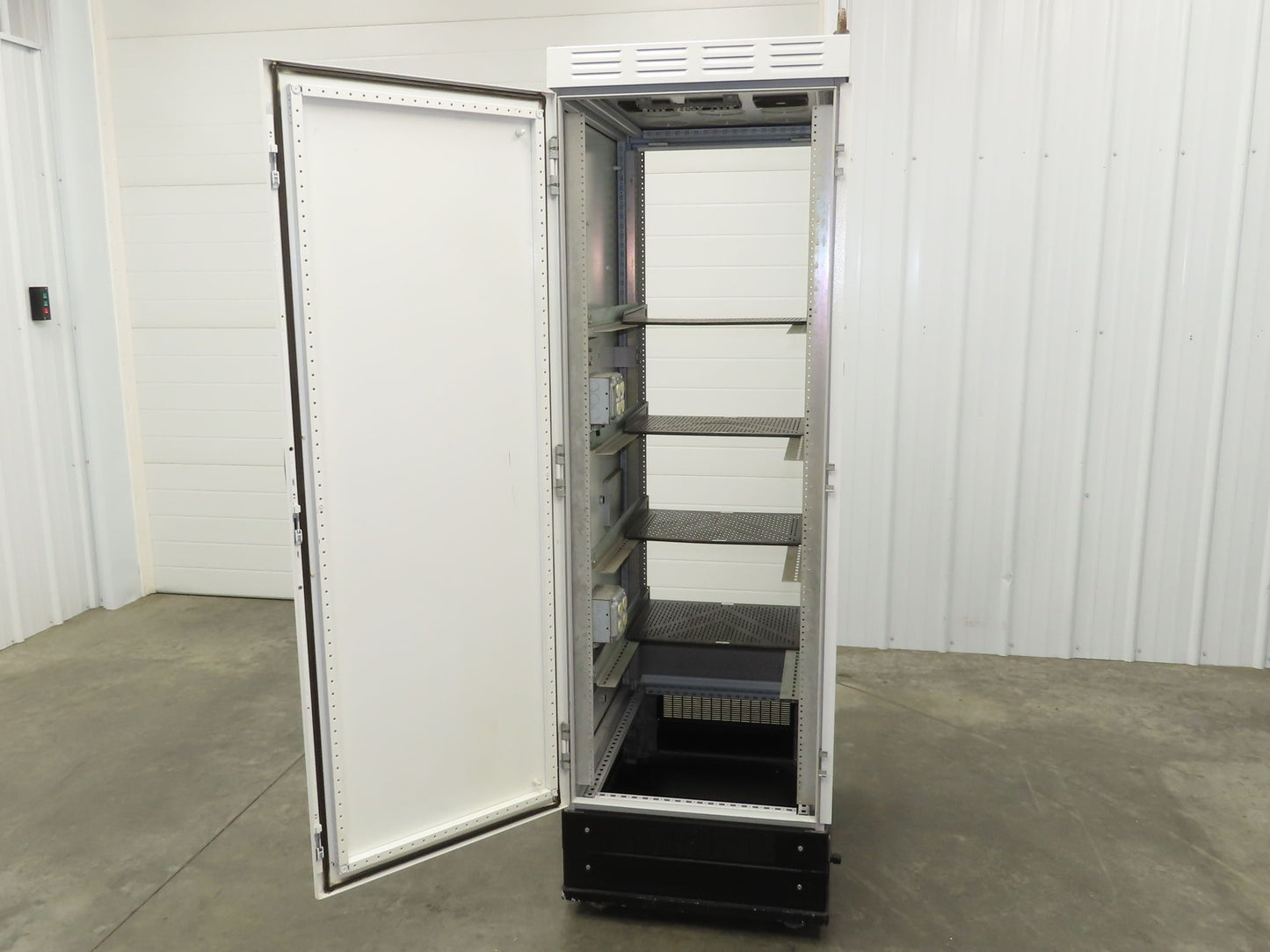 Hoffman Electrical Enclosure Server Rack Cabinet 19" ID Wide Air Cooled 76" H