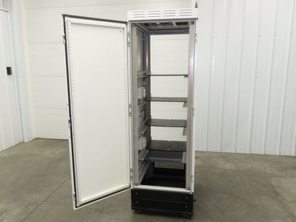 Hoffman Electrical Enclosure Server Rack Cabinet 19" ID Wide Air Cooled 76" H