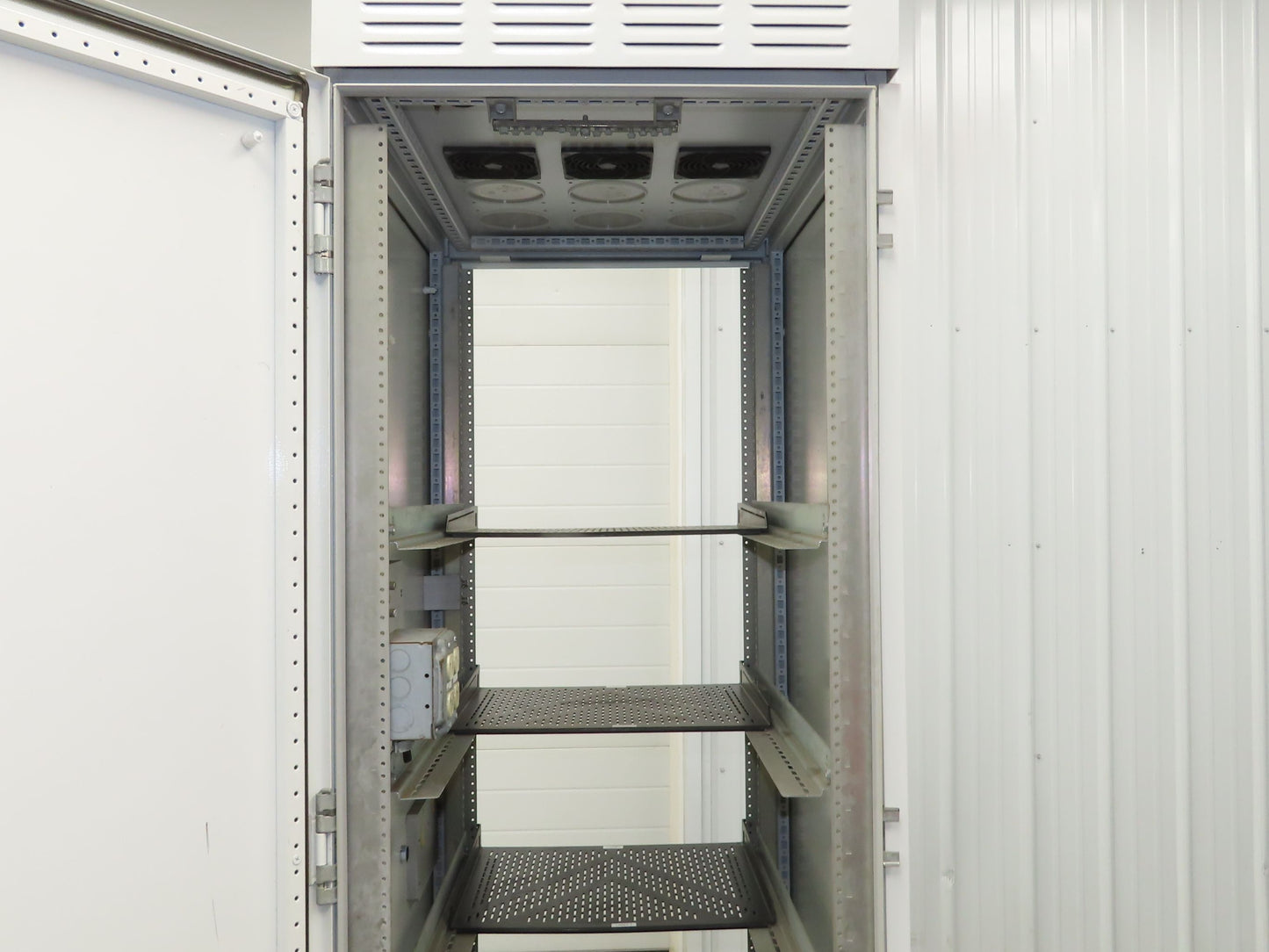 Hoffman Electrical Enclosure Server Rack Cabinet 19" ID Wide Air Cooled 76" H
