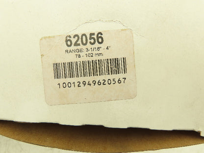 Breeze 62056 Stainless Steel Worm Gear Hose Clamp 3-1/16"-4" Range Lot of 5