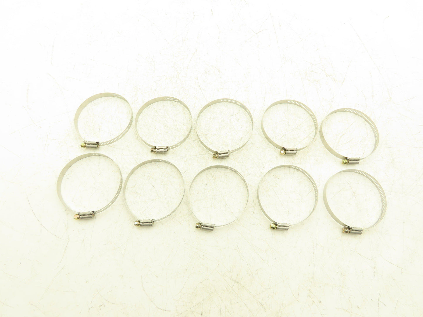 Breeze 62056 Stainless Steel Worm Gear Hose Clamp 3-1/16"-4" Range Lot of 5