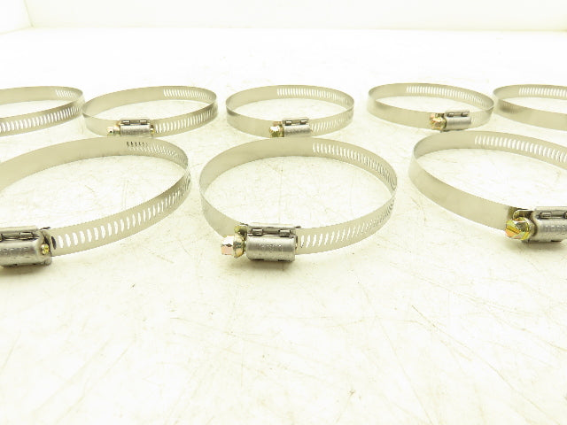 Breeze 62056 Stainless Steel Worm Gear Hose Clamp 3-1/16"-4" Range Lot of 5