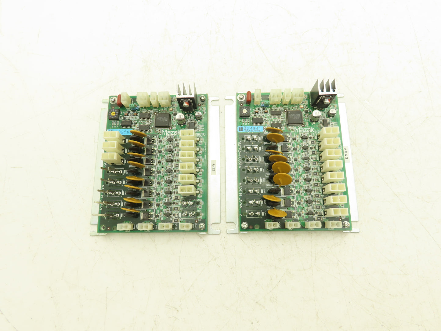 Mazak YMYP3-P0051 YMYP3-P0051A D70UB009810 D70UB009811 Circuit Board Lot of 2