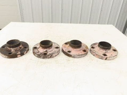 Weldbend 3" Butt Weld Flange x 3" NPT Pipe Nipple #150  Lot of 4
