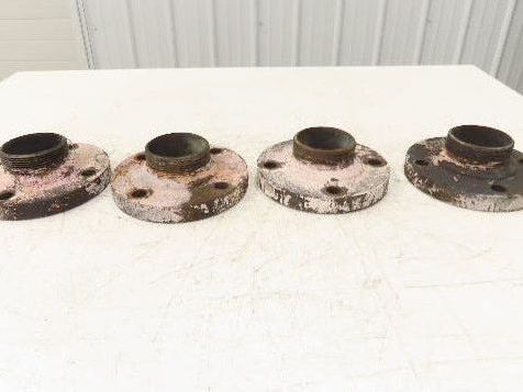 Weldbend 3" Butt Weld Flange x 3" NPT Pipe Nipple #150  Lot of 4