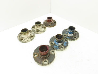 Tube-Line 2" Butt Weld Flange x 2" NPT Pipe Nipple 3"Height #150  Lot of 6