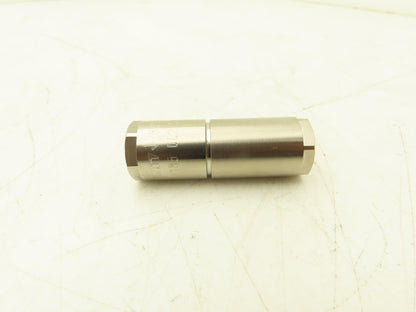 WITT 807-5 High Purity Gas Filter 5 Micron 1/4"NPT Nickel-Plated Brass 50 Bar