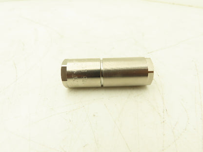 WITT 807-5 High Purity Gas Filter 5 Micron 1/4"NPT Nickel-Plated Brass 50 Bar