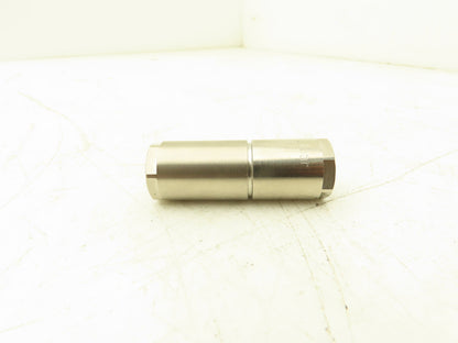 WITT 807-5 High Purity Gas Filter 5 Micron 1/4"NPT Nickel-Plated Brass 50 Bar