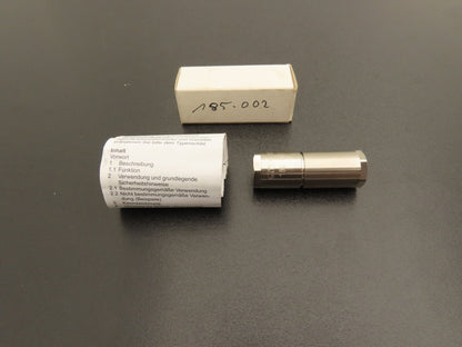 WITT 807-5 High Purity Gas Filter 5 Micron 1/4"NPT Nickel-Plated Brass 50 Bar