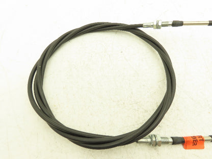 77420 Actuator Control Cable 10 ft 7/16-20 Connections 10-32 UNF Push-Rod ends