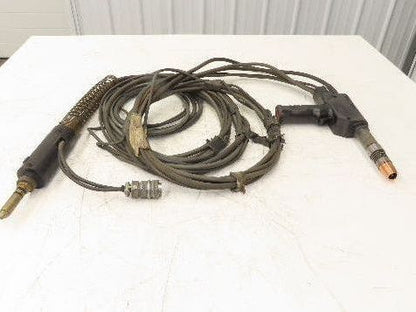 Miller XR15A Spoolmatic Air Cooled Gun 15' Amphenol Push Pull Quick Disconnect
