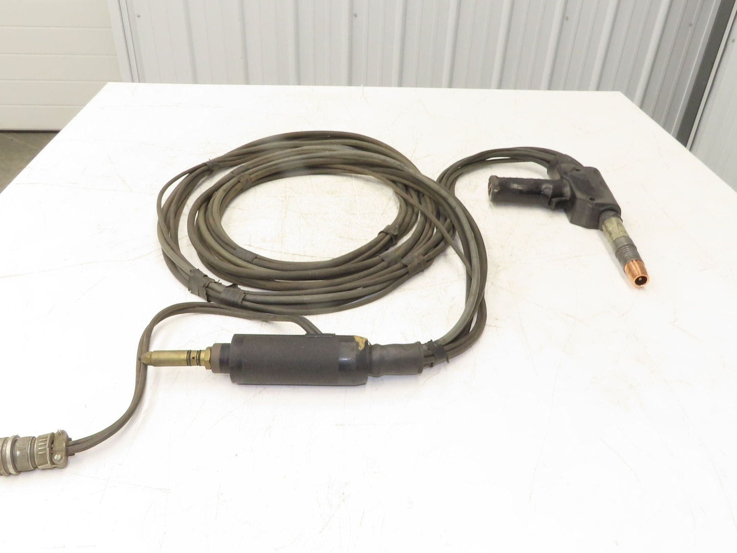 Miller XR15A Spoolmatic Air Cooled Gun 15' Amphenol Push Pull Quick Disconnect