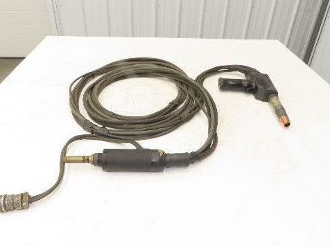 Miller XR15A Spoolmatic Air Cooled Gun 15' Amphenol Push Pull Quick Disconnect