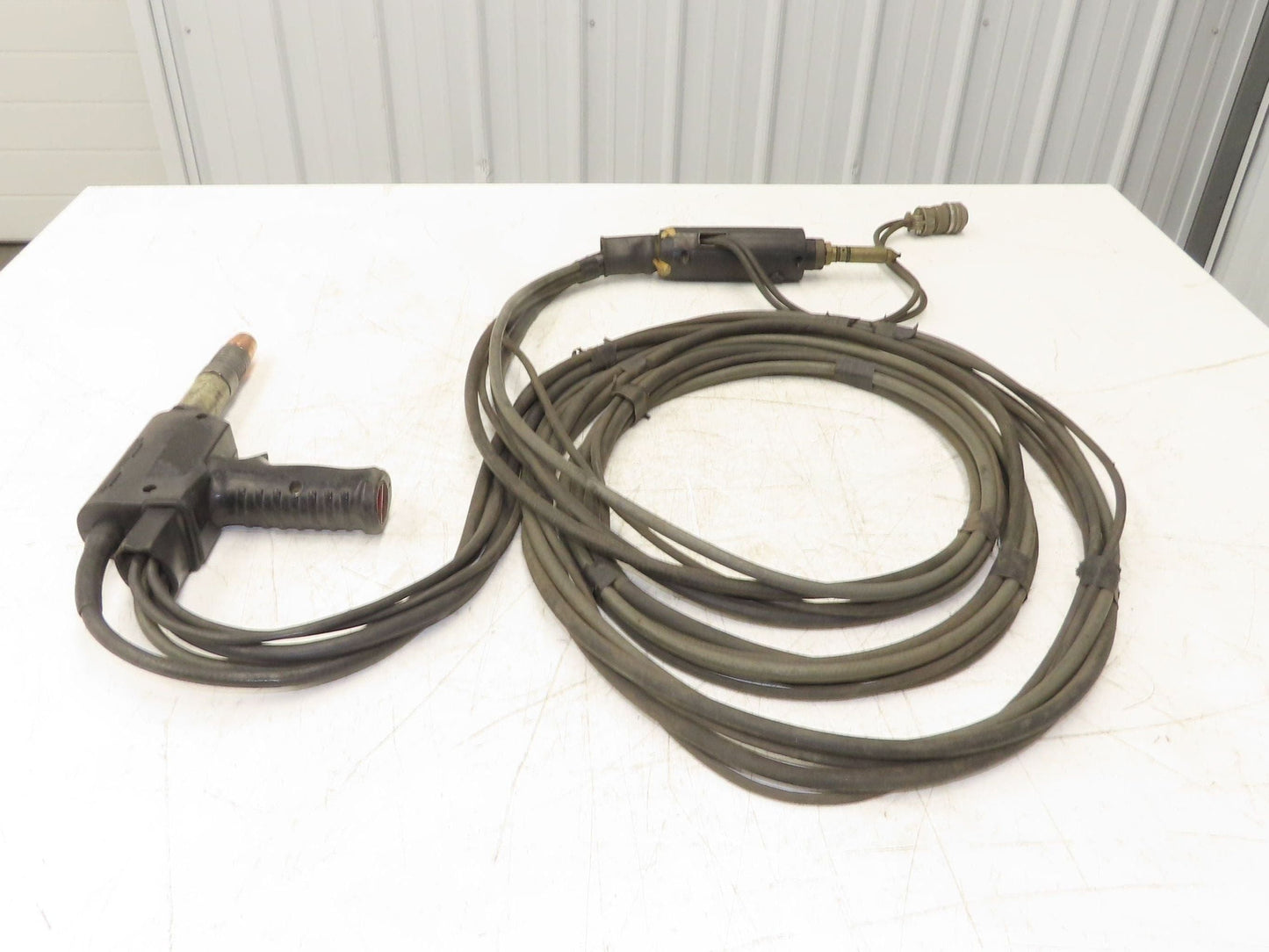 Miller XR15A Spoolmatic Air Cooled Gun 15' Amphenol Push Pull Quick Disconnect