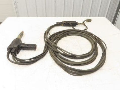 Miller XR15A Spoolmatic Air Cooled Gun 15' Amphenol Push Pull Quick Disconnect