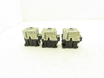 Mitsubishi Electric S-N11 Contactor 7.5Hp 20A 600VAC Lot of 3