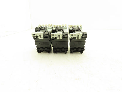 Mitsubishi Electric S-N11 Contactor 7.5Hp 20A 600VAC Lot of 3