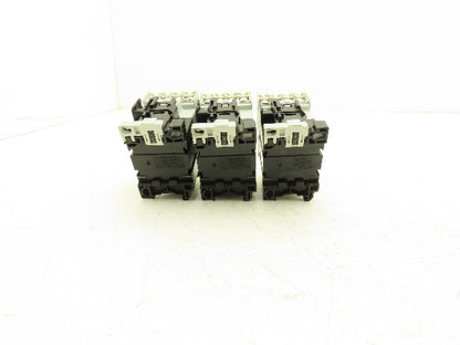 Mitsubishi Electric S-N11 Contactor 7.5Hp 20A 600VAC Lot of 3