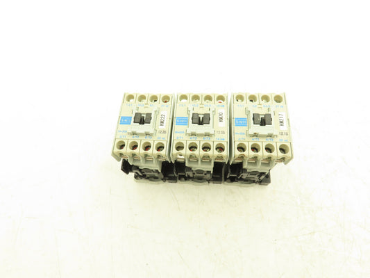 Mitsubishi Electric S-N11 Contactor 7.5Hp 20A 600VAC Lot of 3