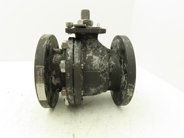 A-T Controls Ball Valve 3" Flanged WCB Steel #150 4-Bolt