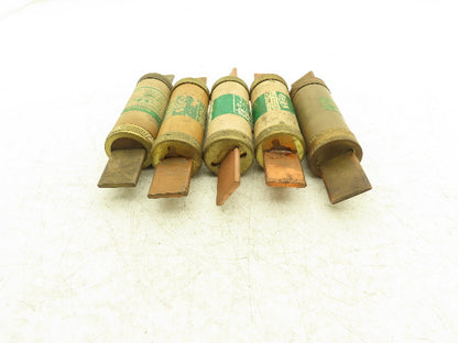 Rebuildable Renewable Delay Fuse 150Amp 200Amp 250VAC Mixed Brand Lot of 5