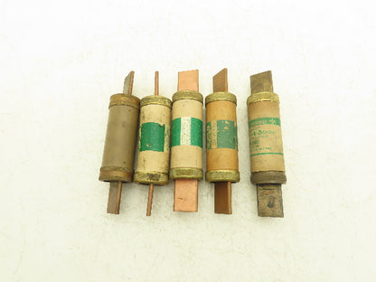 Rebuildable Renewable Delay Fuse 150Amp 200Amp 250VAC Mixed Brand Lot of 5