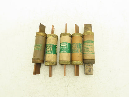 Rebuildable Renewable Delay Fuse 150Amp 200Amp 250VAC Mixed Brand Lot of 5