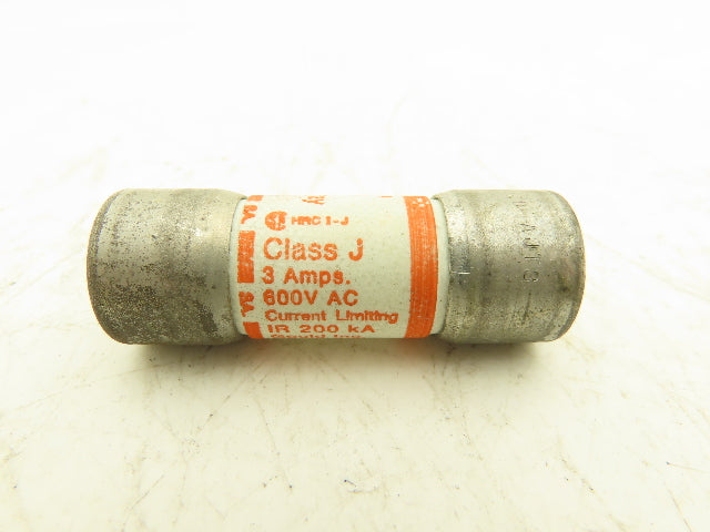 Ferraz Shawmut AJT3 Amptrap Fuse 3Amp 600VAC Original Box Lot of 10