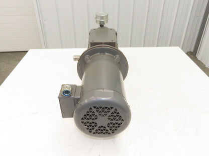 Baldor VM3611T Gearmotor 3Hp 230/460V 3PH 15:1 Reducer 115rpm LH Output 182TC