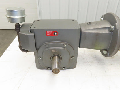 Baldor VM3611T Gearmotor 3Hp 230/460V 3PH 15:1 Reducer 115rpm LH Output 182TC