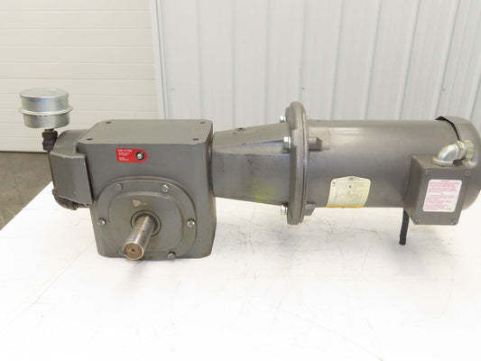 Baldor VM3611T Gearmotor 3Hp 230/460V 3PH 15:1 Reducer 115rpm LH Output 182TC