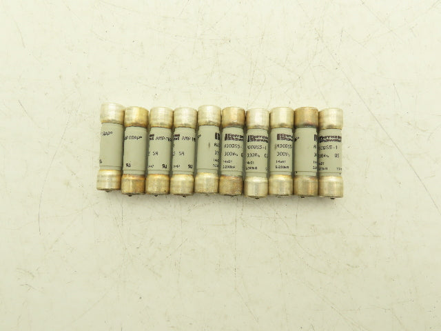 Mersen A30QS5-1 Amp-trap Fuse 5Amp 300VAC Original Box Lot of 10