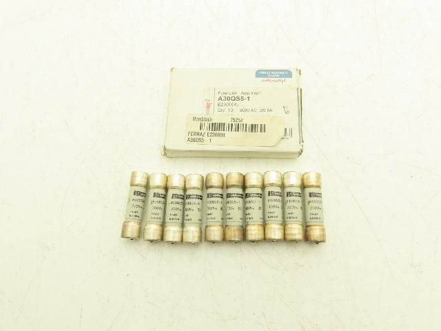 Mersen A30QS5-1 Amp-trap Fuse 5Amp 300VAC Original Box Lot of 10