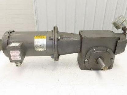 Baldor VM3611T Gearmotor 3Hp 230/460V 3PH 15:1 Reducer 115rpm RH Output 182TC