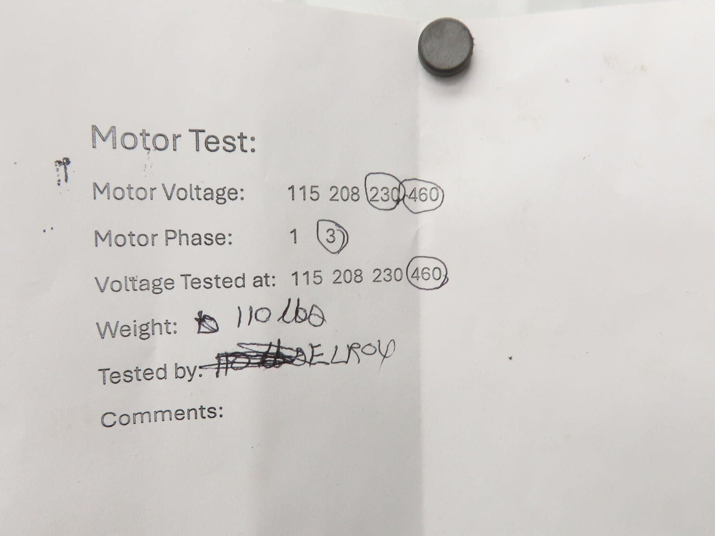 Baldor VM3611T Gearmotor 3Hp 230/460V 3PH 10:1 Reducer 173rpm RH Output 182TC