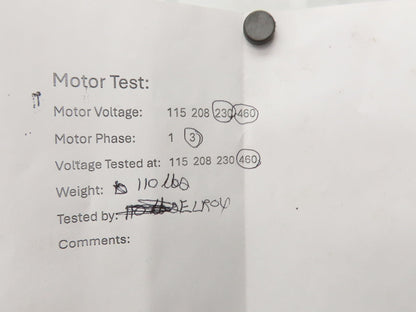 Baldor VM3611T Gearmotor 3Hp 230/460V 3PH 10:1 Reducer 173rpm RH Output 182TC