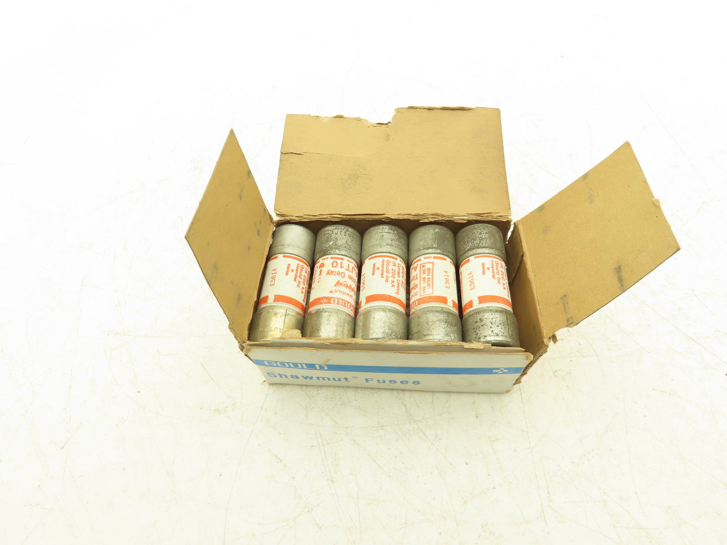 Ferraz Shawmut AJT10 Amptrap Time Delay Fuse 10A 600vAC Original Box Lot of 10