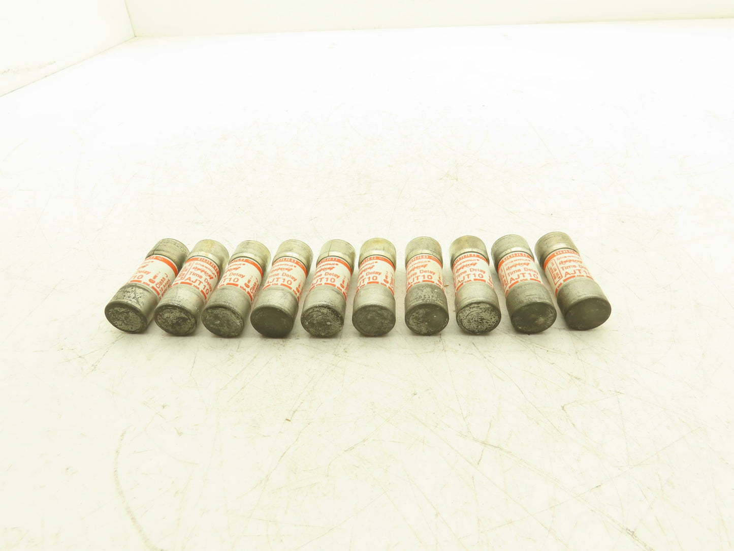 Ferraz Shawmut AJT10 Amptrap Time Delay Fuse 10A 600vAC Original Box Lot of 10
