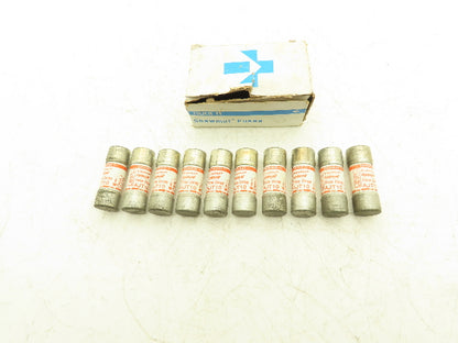Ferraz Shawmut AJT10 Amptrap Time Delay Fuse 10A 600vAC Original Box Lot of 10